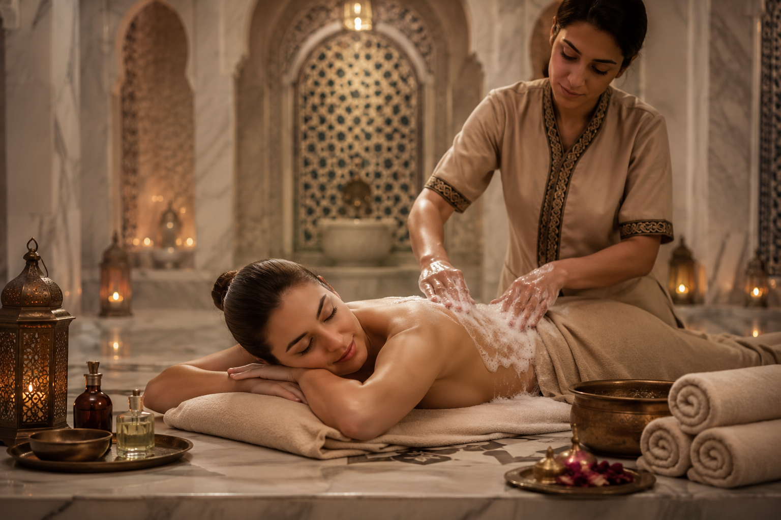 Personalized Hammam Treatments