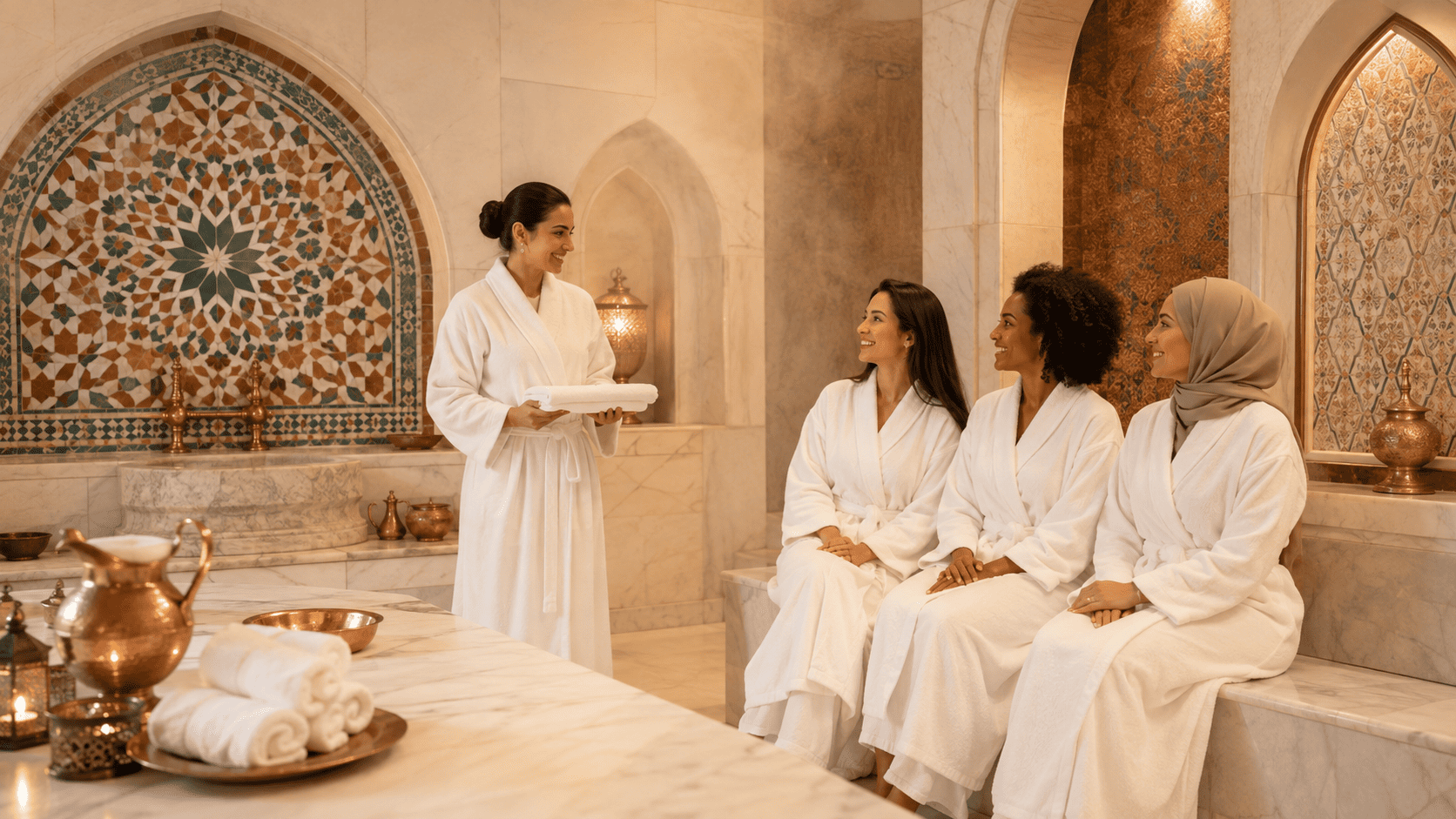 Ladies-only hammam in London