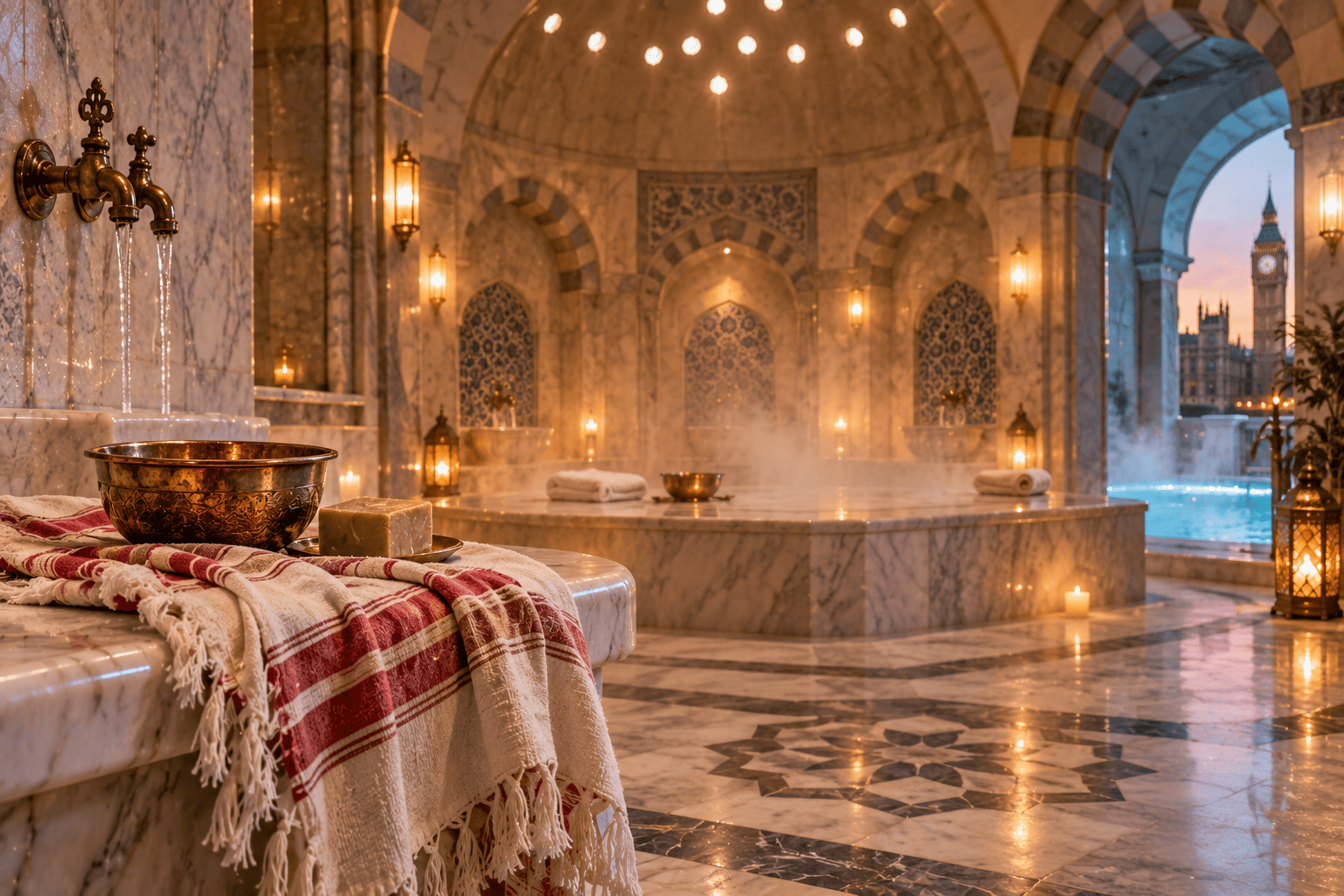 Turkish bath in London